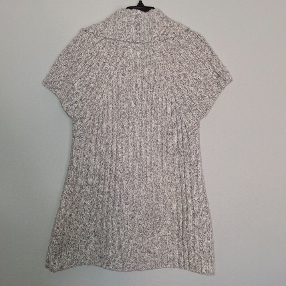 Motherhood Maternity Cardigan Women’s Medium Grey Knit Open Front Sweater - Picture 7 of 14